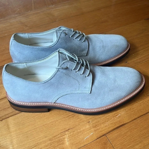 KENNETH COLE REACTION Men’s Klay Oxfords Size 10.5 Gray - Picture 2 of 7